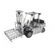 1400pcs 2.4g assembly remote control metal forklift mechanical scew model building kit puzzle