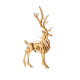 200pcs+ diy 3d assembling ornament christmas elk model