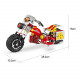 450pcs retro style metal motorcycle model building kit engineering education stem toy