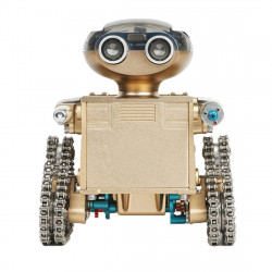 assembling metal app smart controlled tank robot model toy
