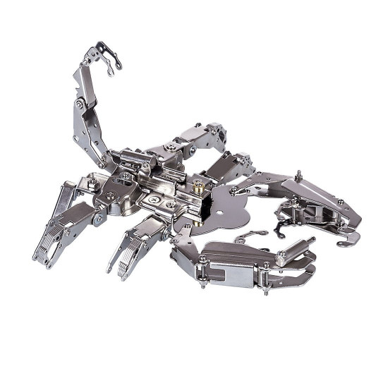 2in1 diy metal assembly 3d scorpion deformation robot mecha puzzle kits