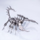 diy metal scorpion insects assembly puzzle model crafts with light 274pcs