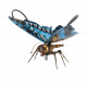 diy steampunk butterfly decor 3d metal puzzle model kit