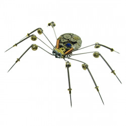 steampunk eight-legged spider model