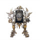taurus robot watch stand holder 3d assembly metal fighting mecha action figure for clock collector